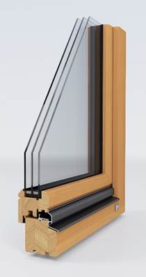 Holz-Fenster Detail